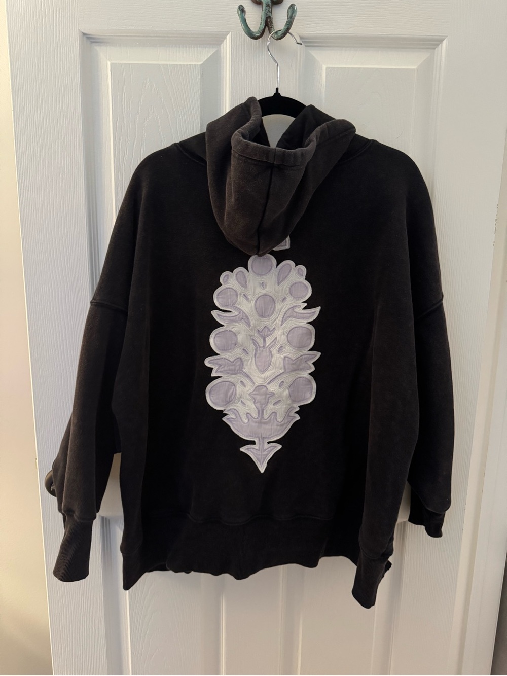 FP Movement by Free People Oversized Black Hoodie Sweatshirt - Picture 2 of 3